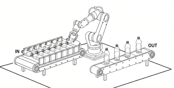 整列から部品供給タイプL構成例画像