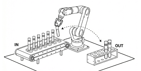 整列から部品供給タイプM構成例画像