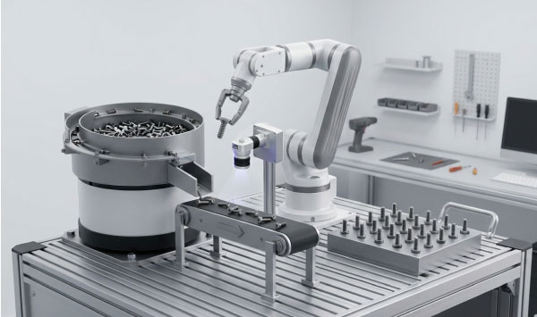 バラバラ列から部品供給タイプL画像